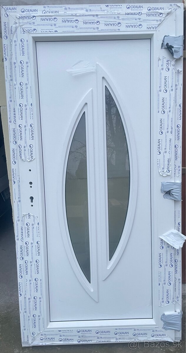 Plastove dvere Antracit biela - 2