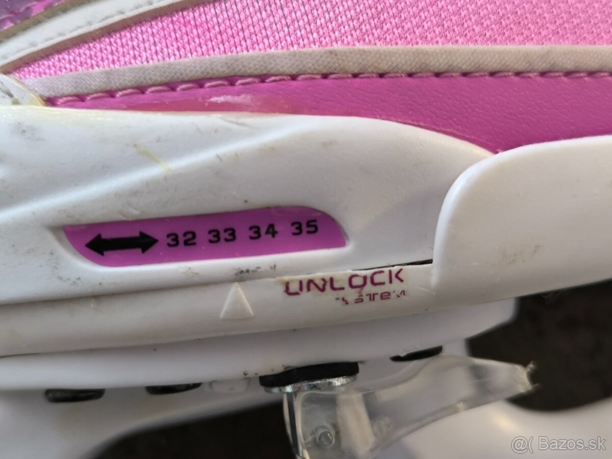 Predám detské zimne korčule 32-35 - 2