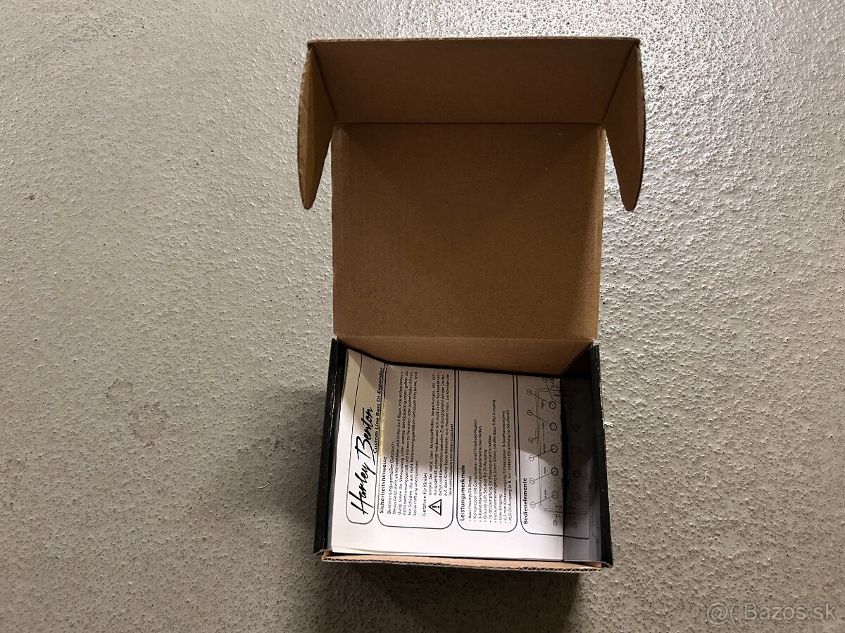 Predám basgitarový preamp - 2