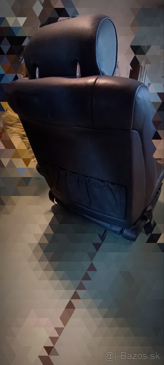 El. sedadlo spolujazdca cierna koza bmw e32/ e34 - 2