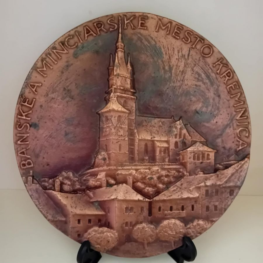 NÁSTENNÁ KOVOVÁ PLAKETA - 2