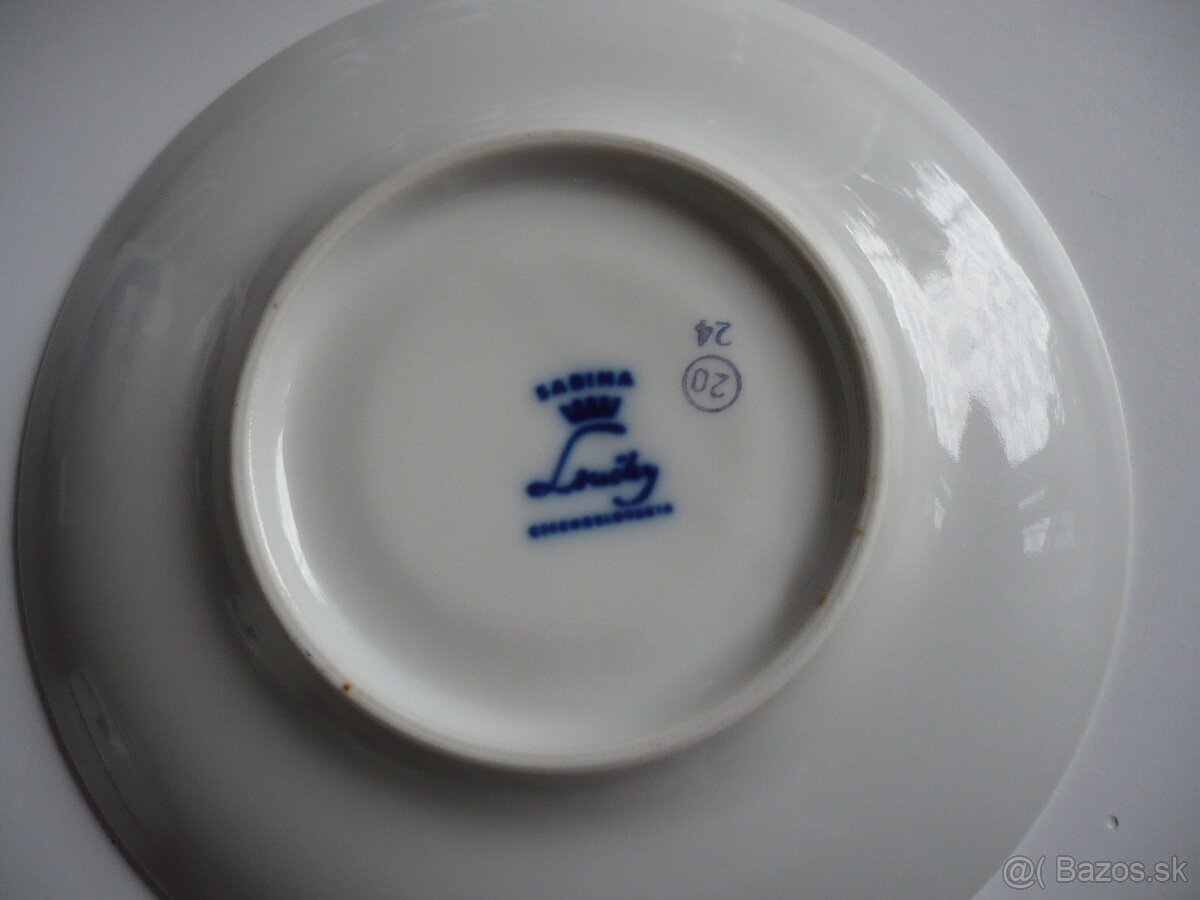 porcelán,lyžičky... - 2