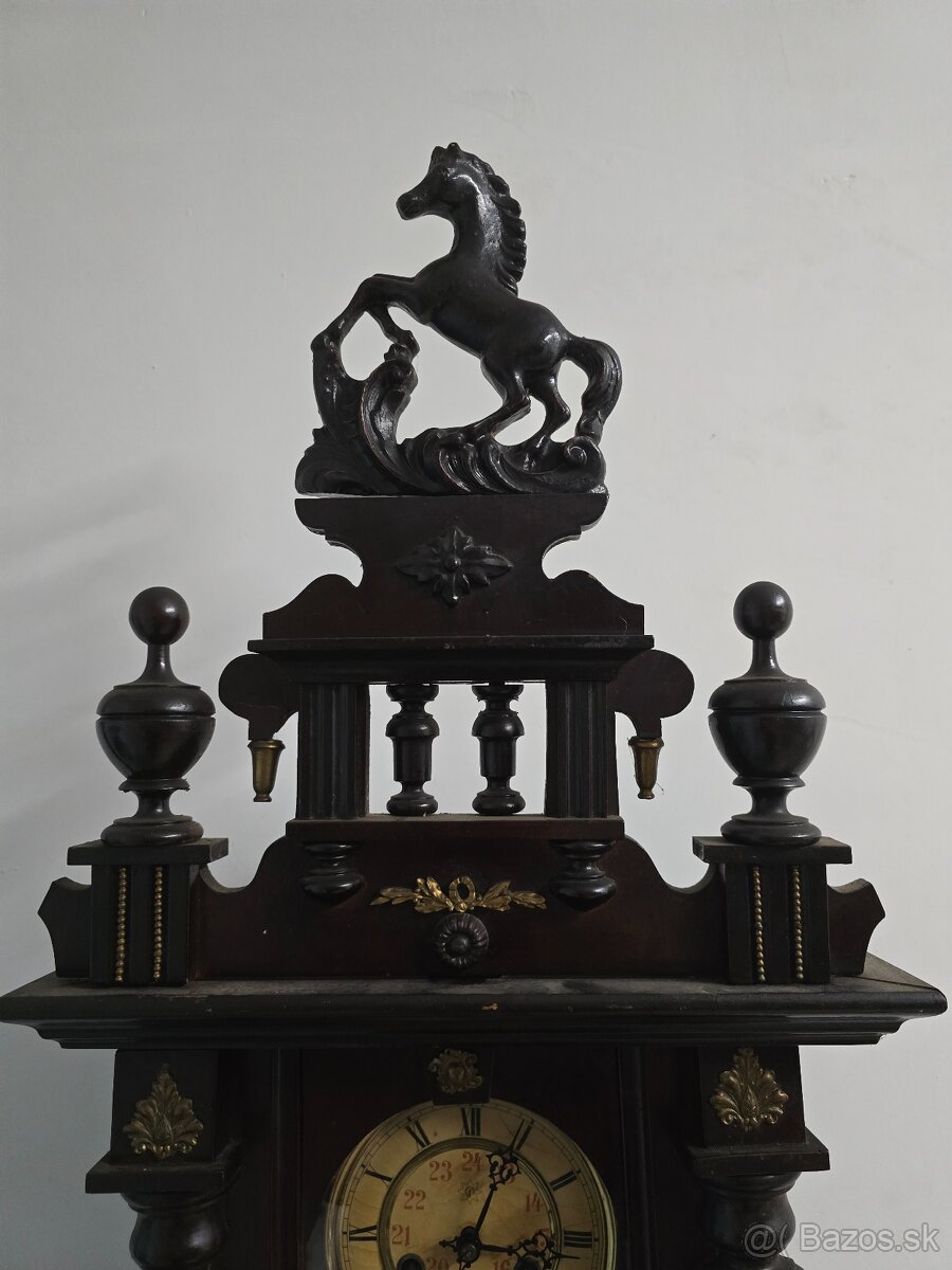 Nástenné drevene hodiny s melódiou 3 kusi - 2