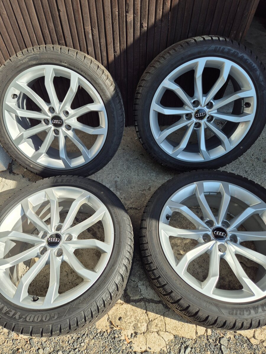 5x112 r18 Originál Audi A4-Sline- zimni pneu 7mm Dot 23 - 2
