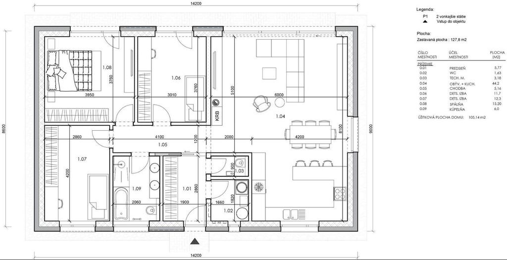 Posledný bungalov v Mlynici – cena za štandard - 2