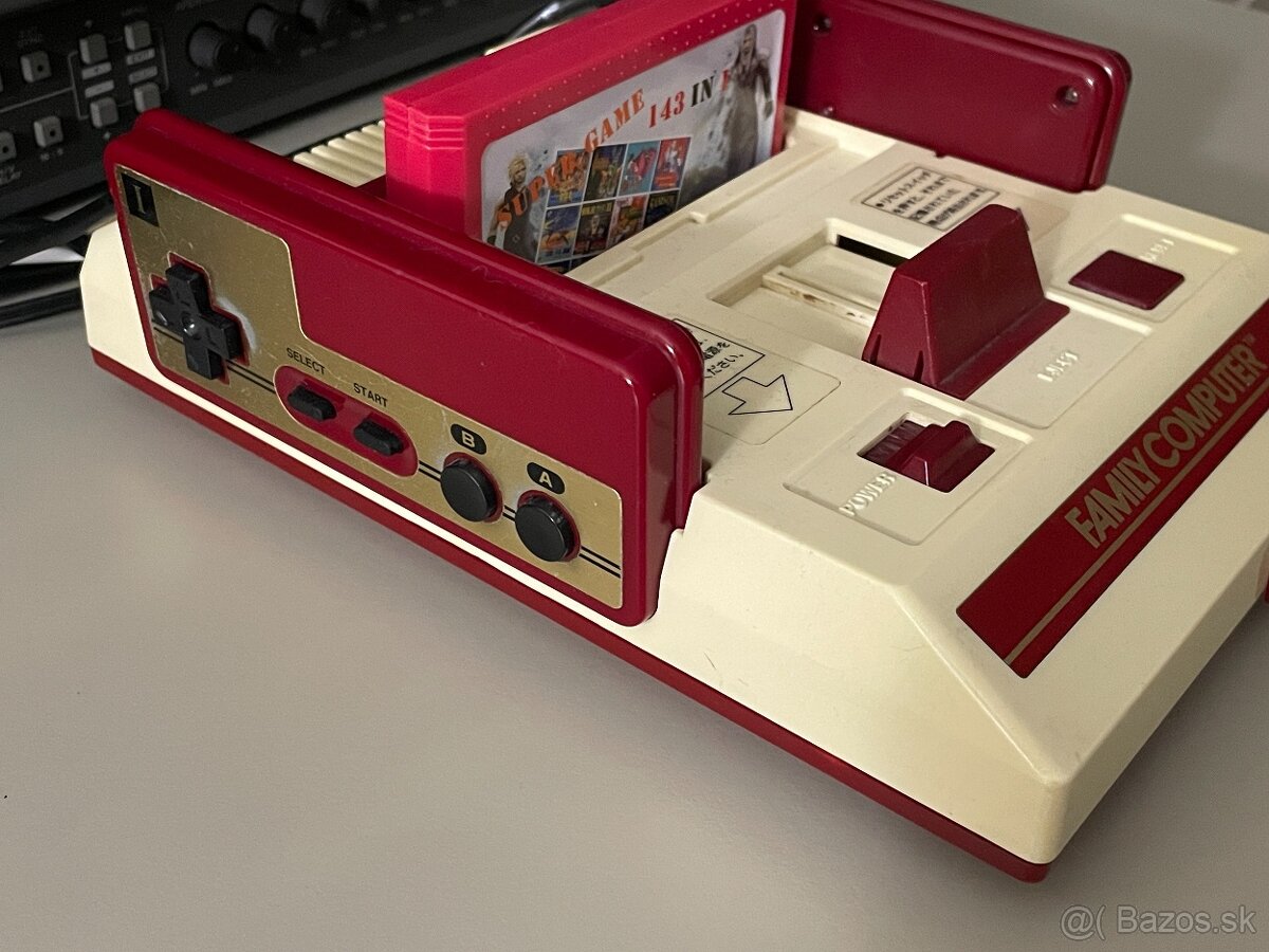 Nintendo Famicom AV USB mod + cartridge 143 IN 1 - 2