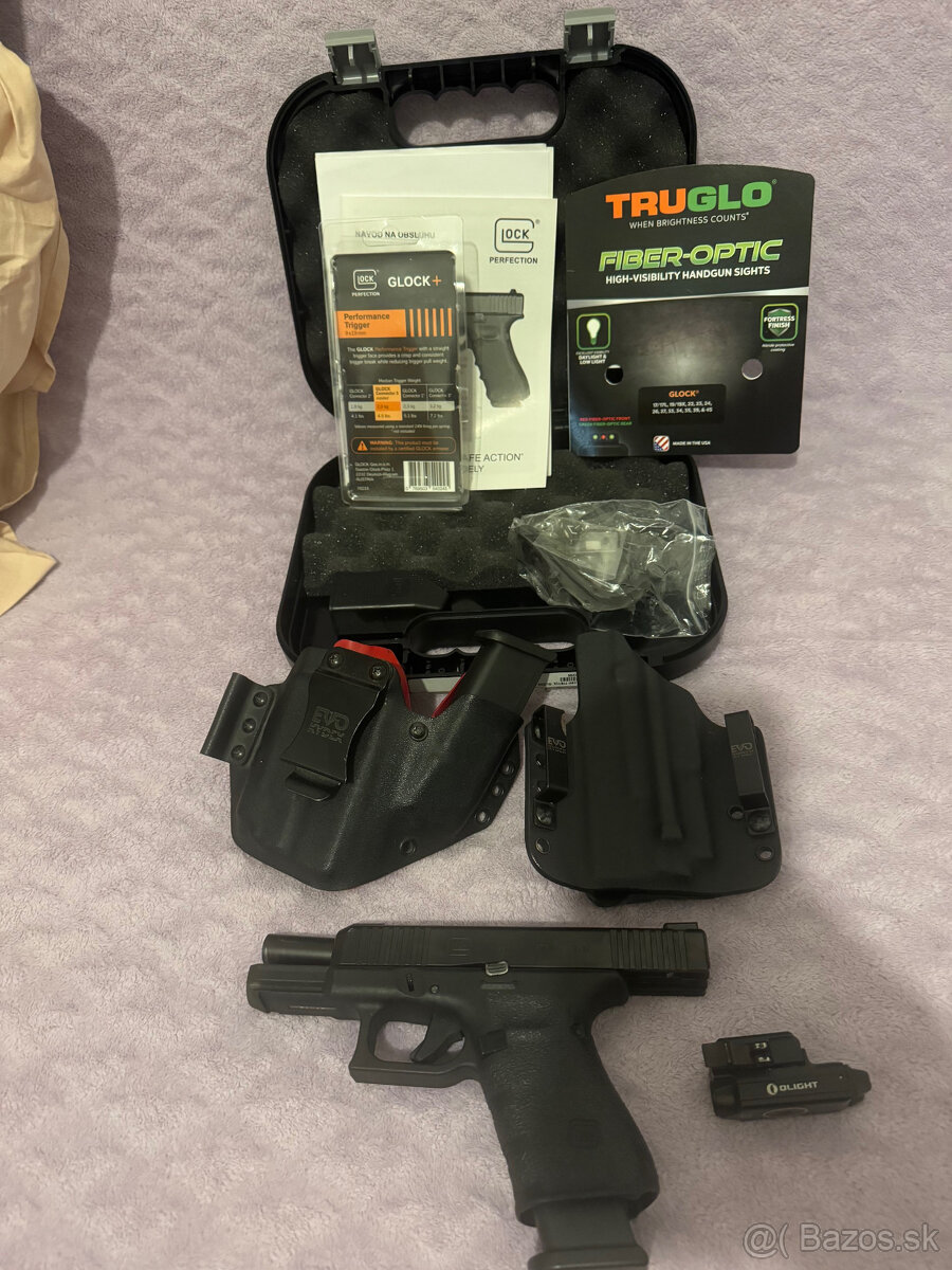Glock 19 Gen5,TruGlo, Glock Performance Trigger... - 2