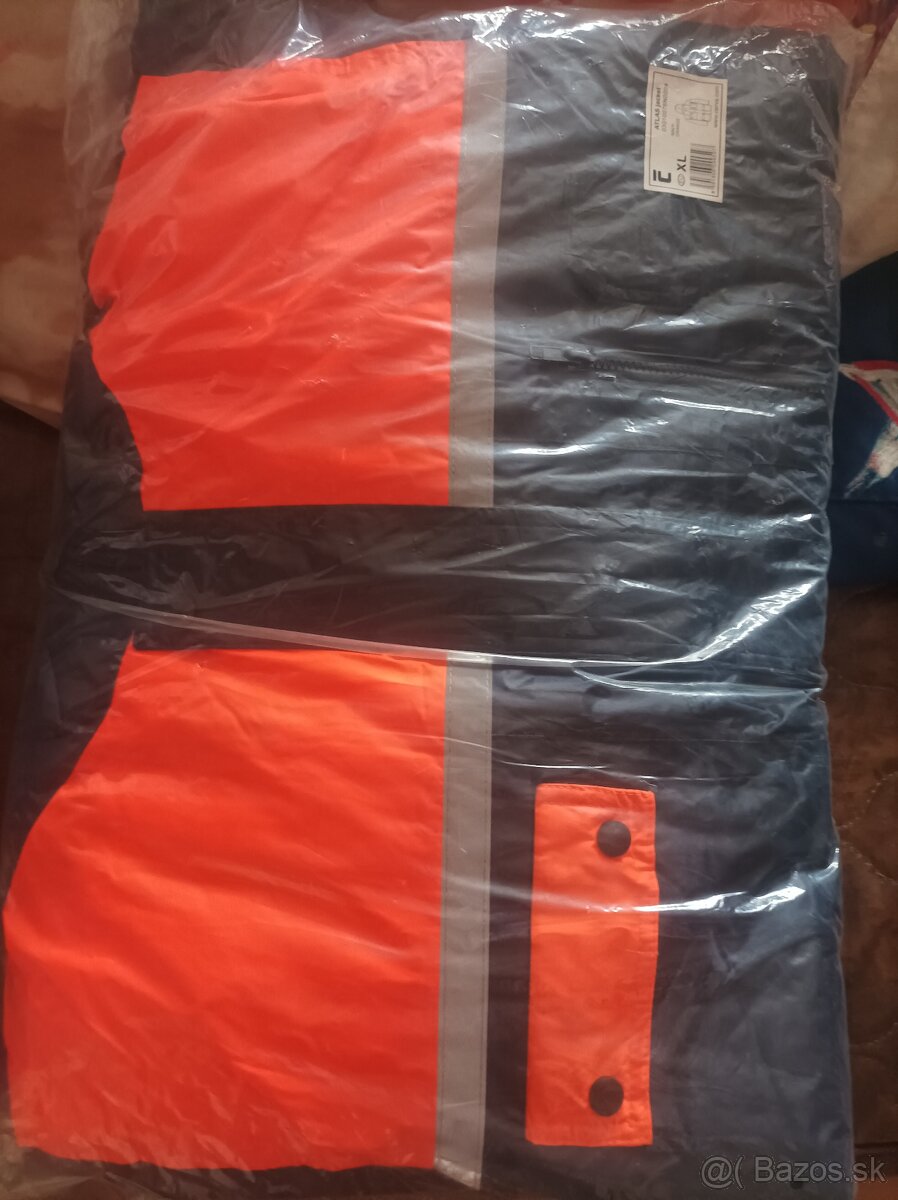 Reflexná zateplená pracovná bunda - 2