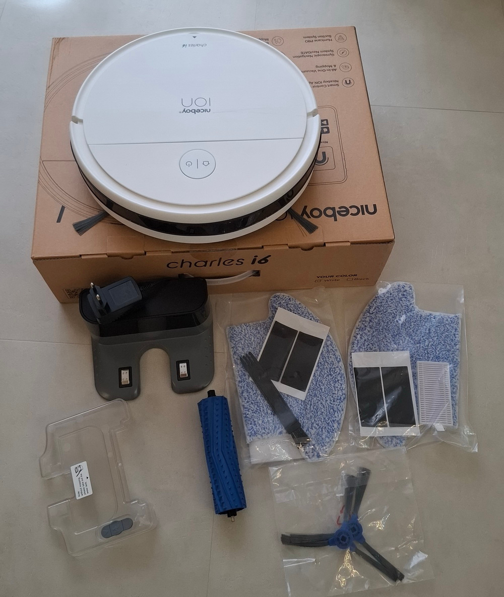 Predám robotický vysávač NICEBOY ION Charles i6 v ZÁRUKE - 2