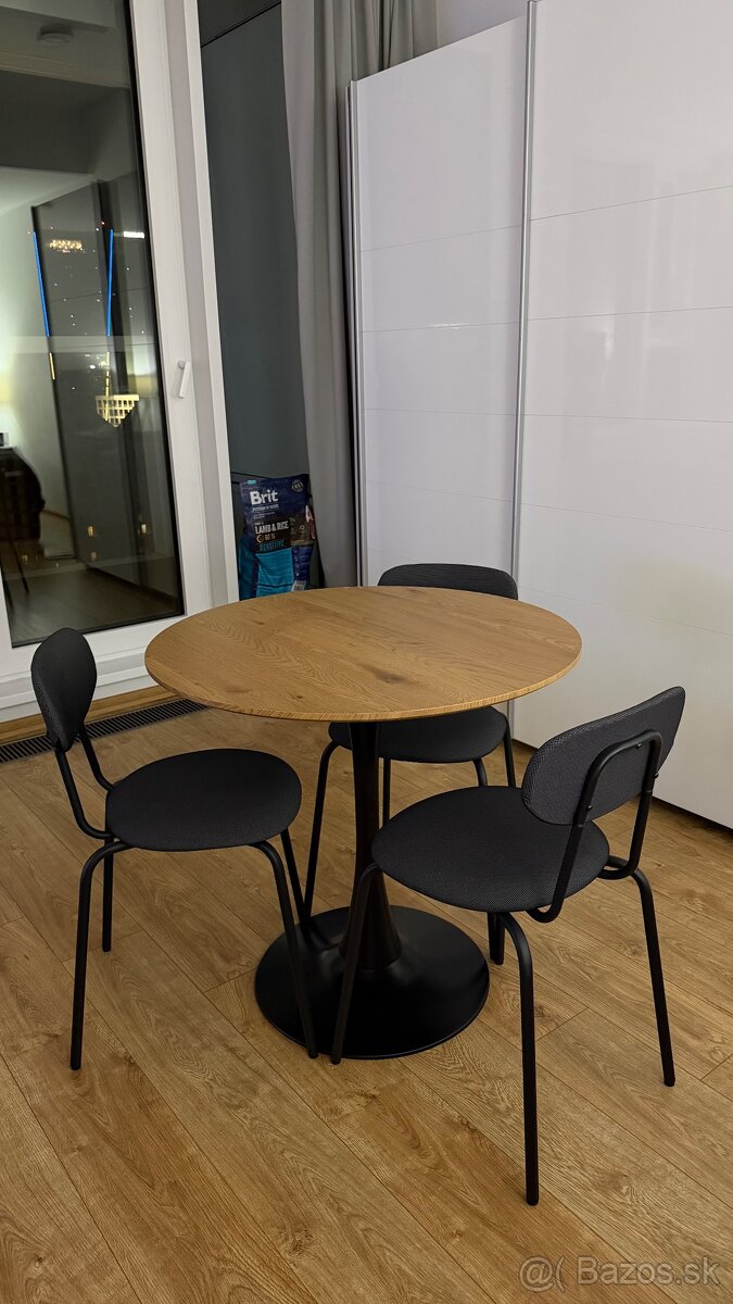 1x stôl 3x stoličky - 2