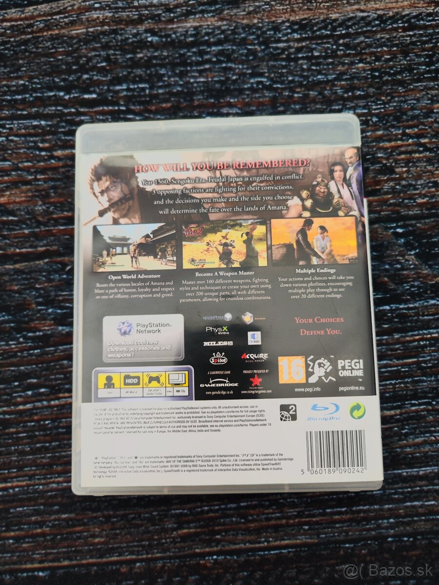 Way of the Samurai 3 PS3 hra - 2