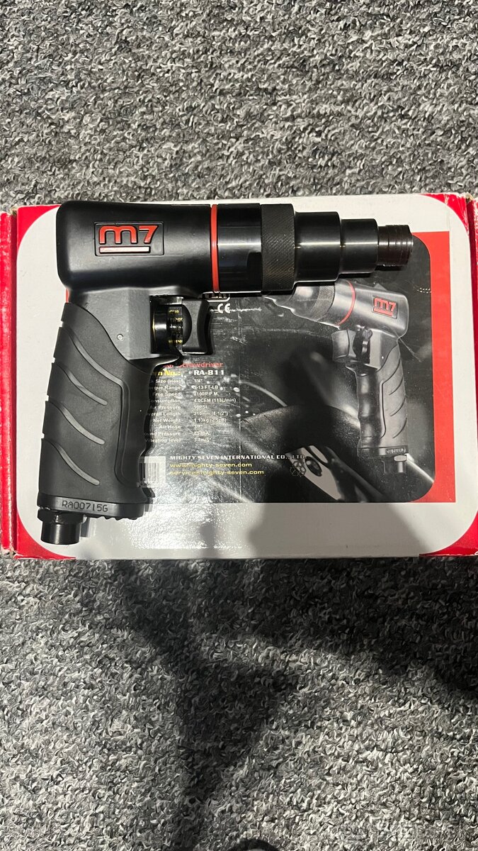 PNEUMATICKÝ SKRUTKOVAČ M7 RA-811 - 2