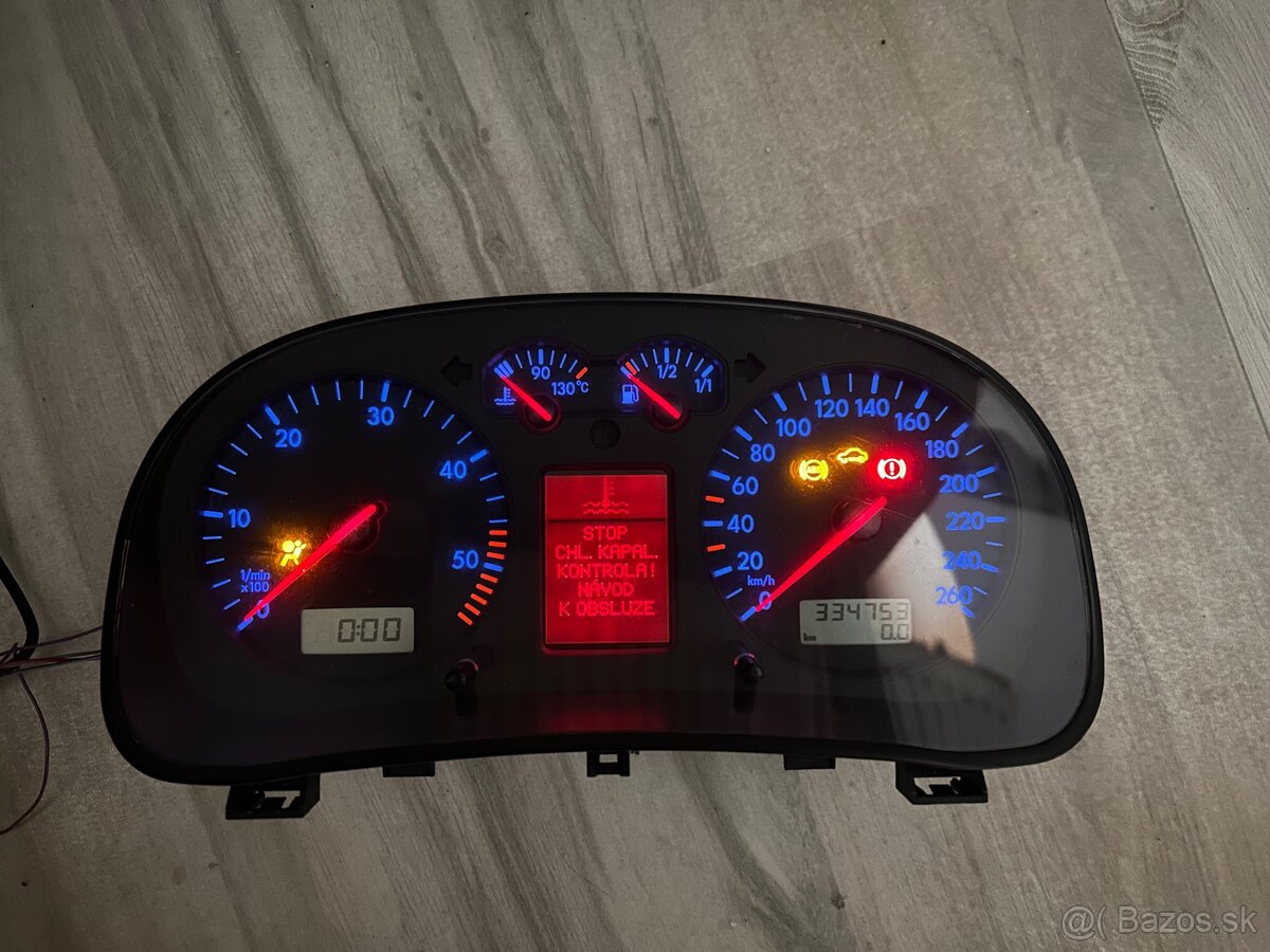 VW Golf 4 maxidot budíky - 2