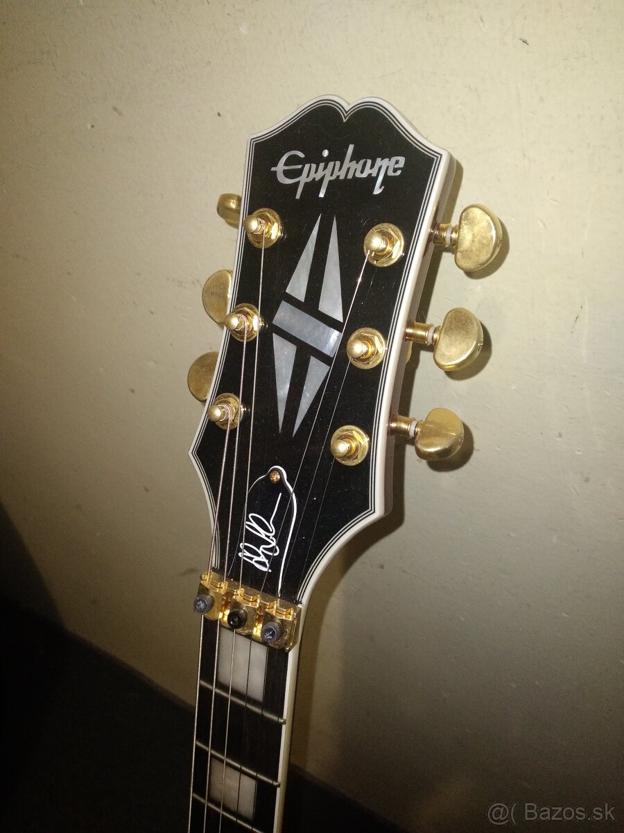 Na predaj Epiphone Alex Lifeson Les Paul Custom Axcess Ruby - 2