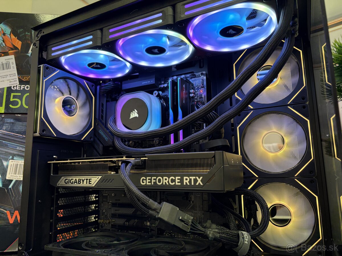 Herný PC R9 9800X3D / RTX 5080 16GB / 32GB DDR5 / 2TB NVMe - 2