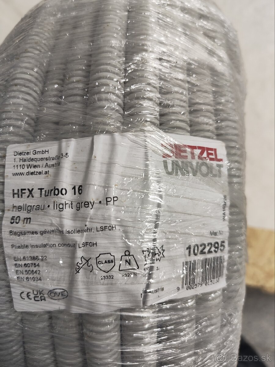 Káblová chránička DIETZEL UNIVOLT HFX Turbo 16 - 2