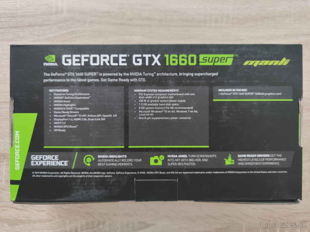 NVIDIA GTX 1660 Super Gallardo 6GB - 2