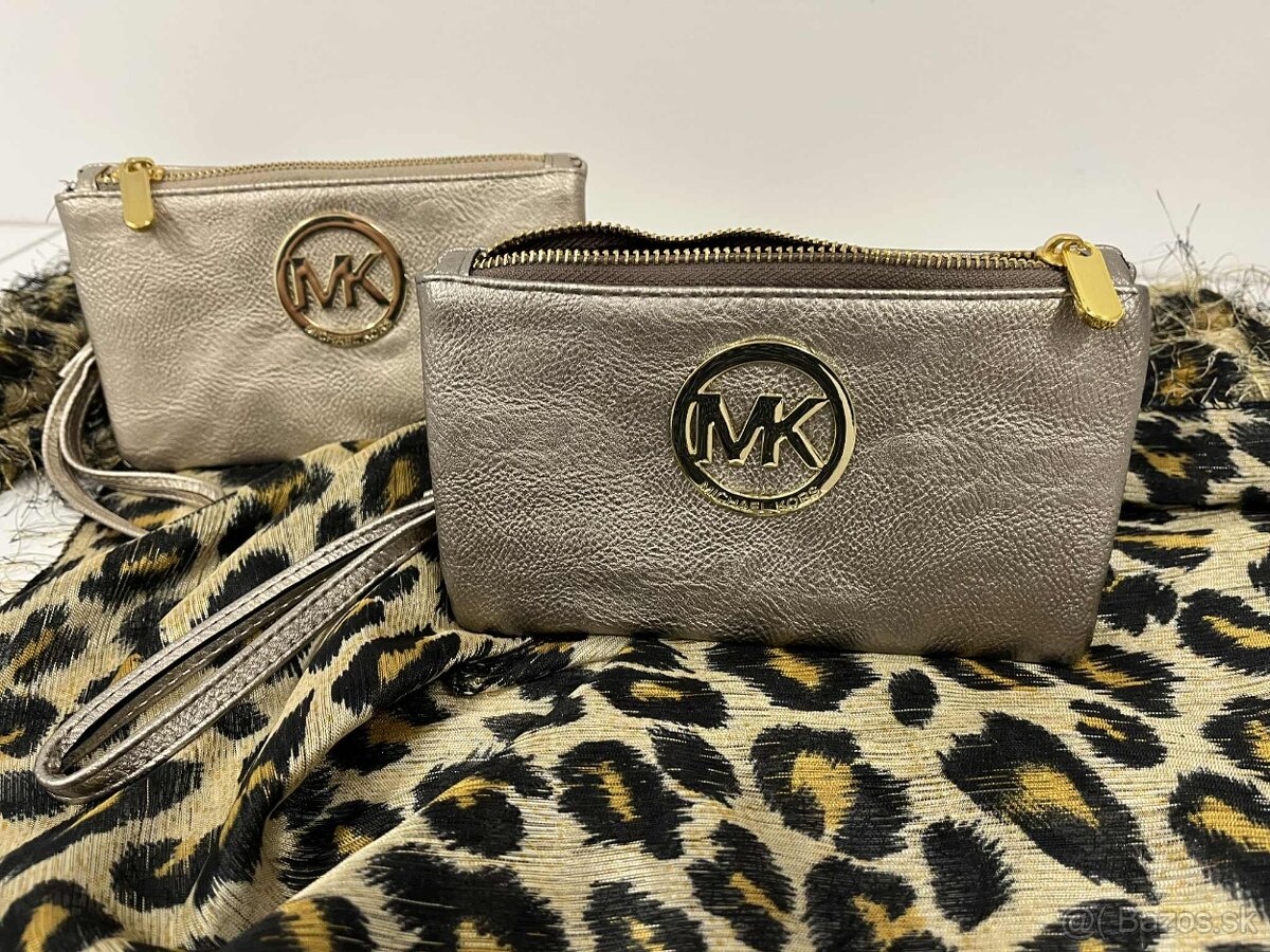 🤩 NOVÁ MK Wristlet Taštička/Peňaženka s 3 Priehradkami - 2