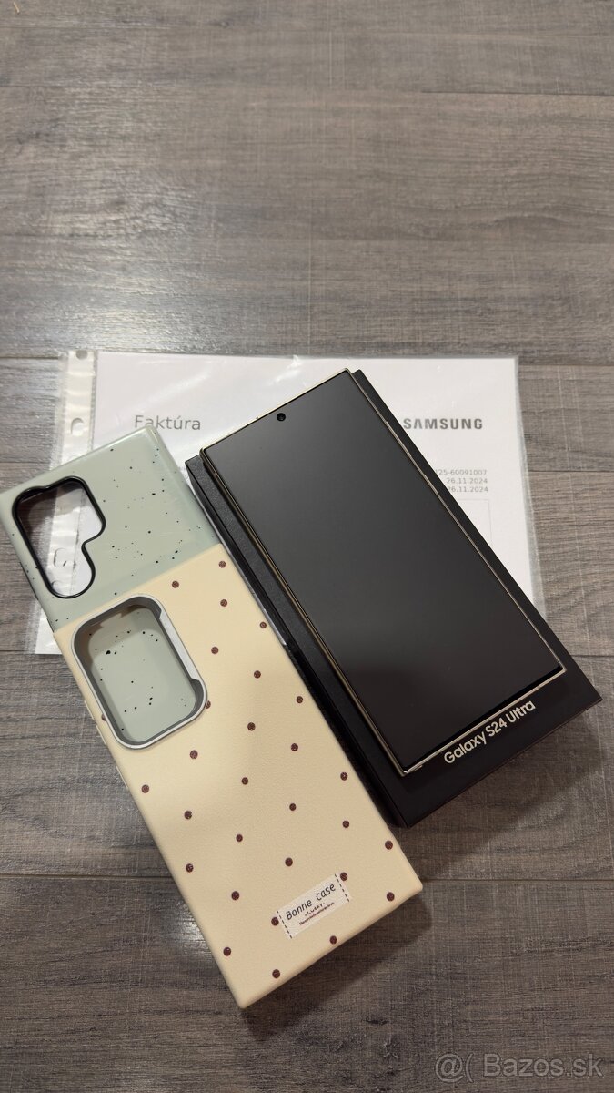 Samsung galaxy S24 ultra 256GB komplet stav ako nový záruka - 2