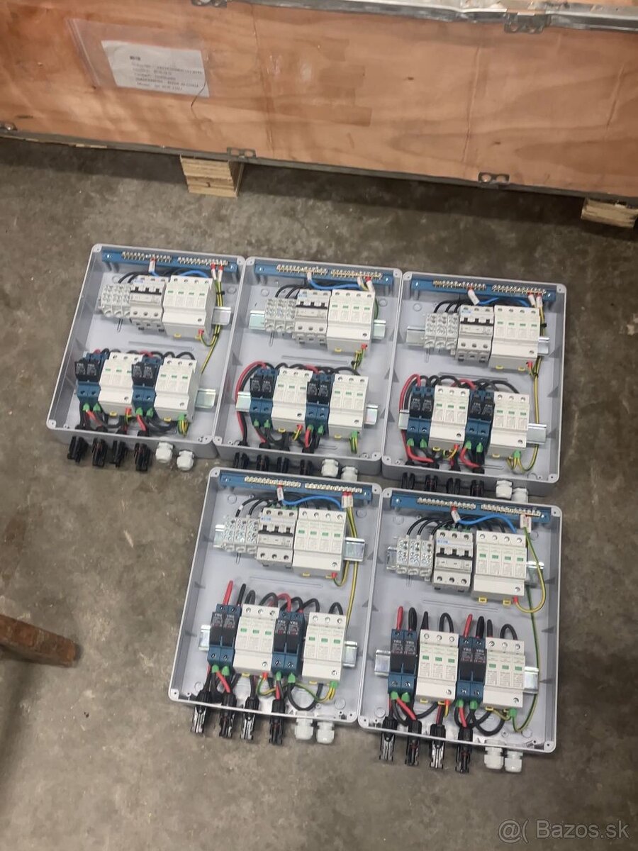 Fotovoltický rozvádzač 2 string AC+DC T1+T2 - 2