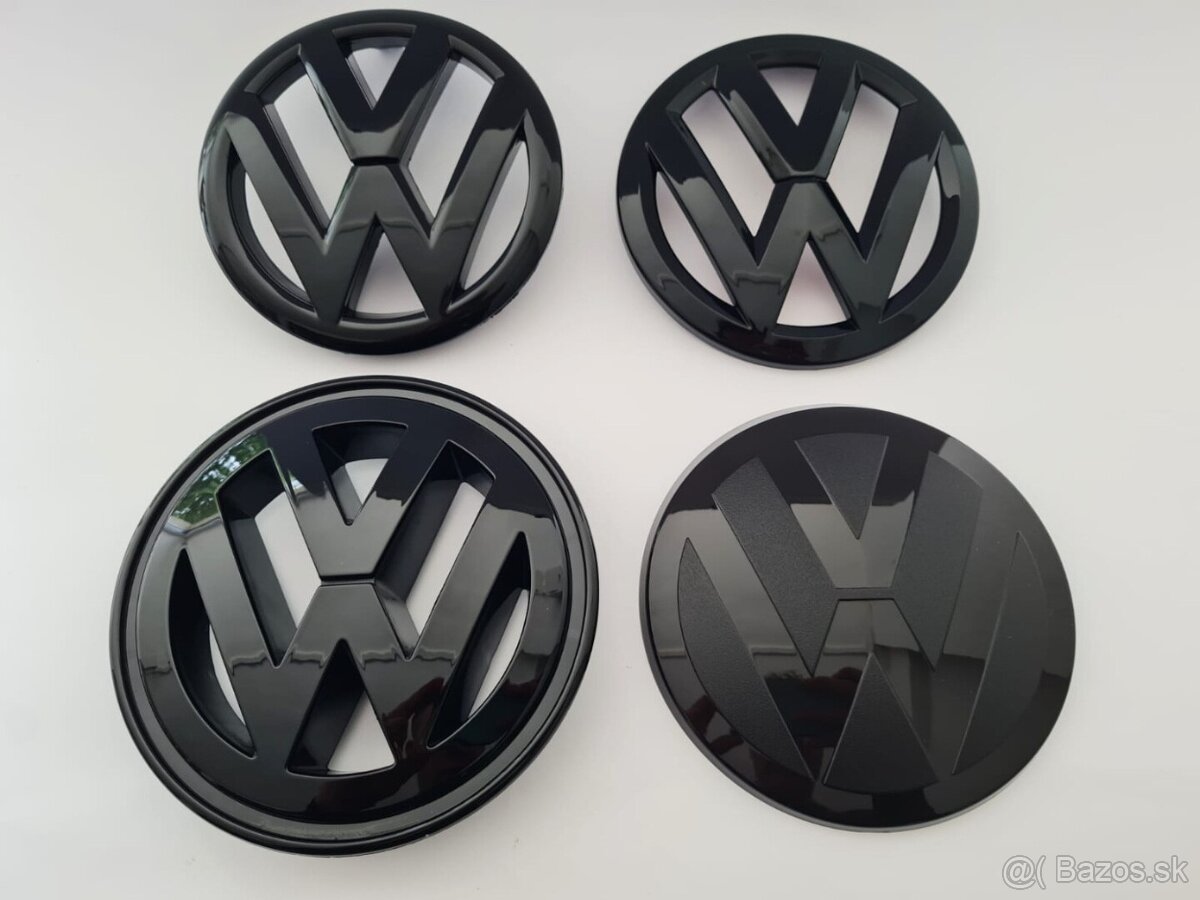Farebné a chrómové znak / emblémy / logo na VOLKSWAGEN - 2