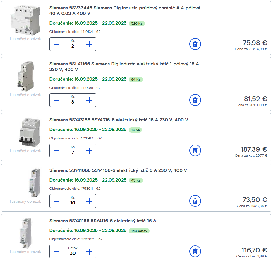 predám elektro inštaláciu na RD - 2