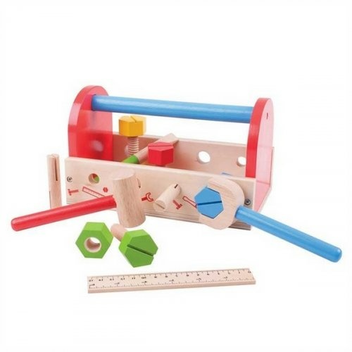 Drevené náradie v prepravke - 2