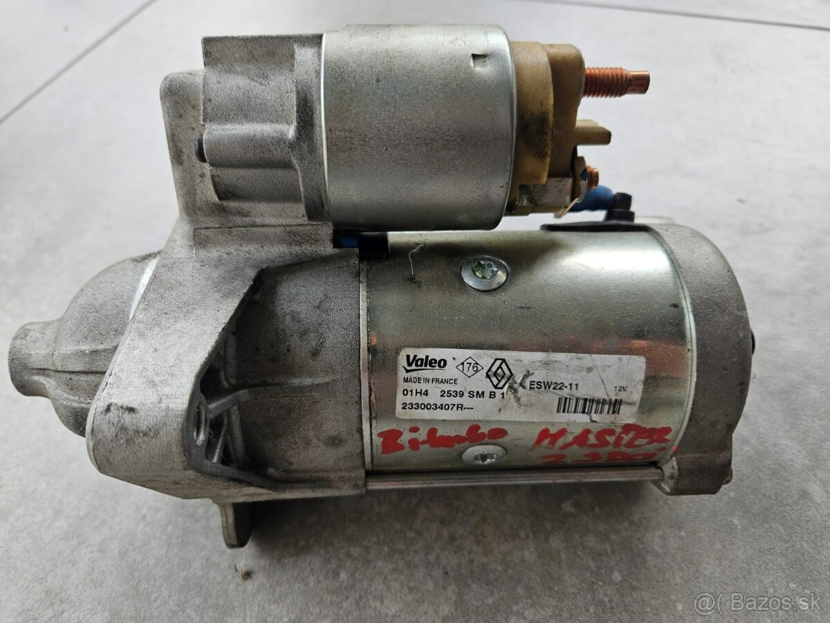 Štartér Renault master - 2