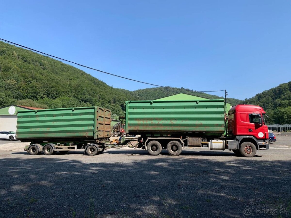 Scania, G480 6x6 manual + vlek BODEX /3743/ - 2