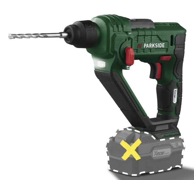 AKU kladivo vŕtacie - 2