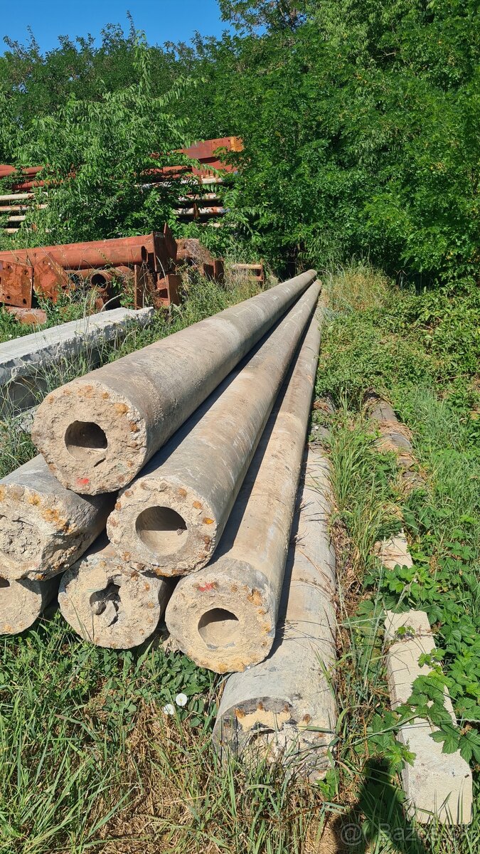 Elektrické betonové stĺpy - 2