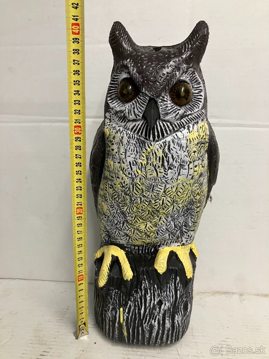 Sova na odplašenie nežiaduceho vtáctva - 2