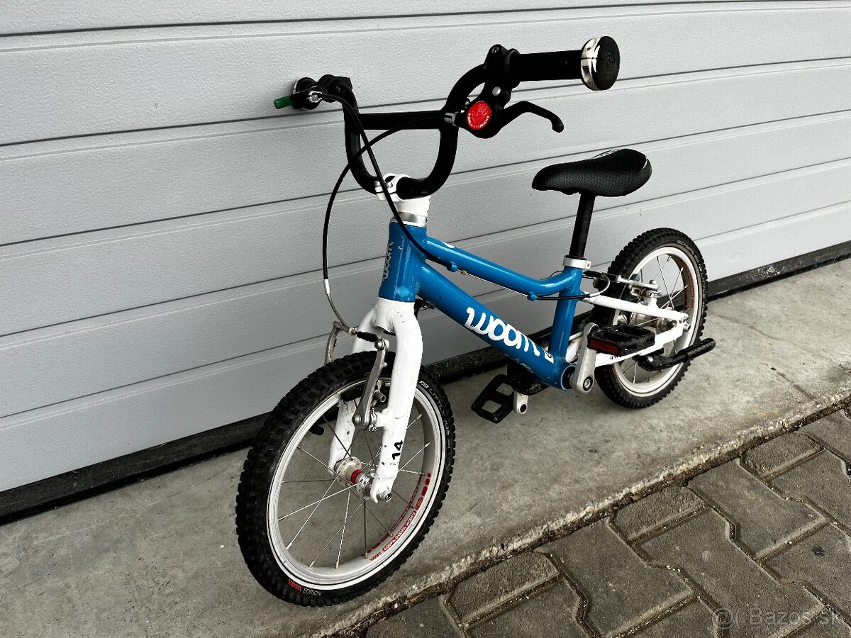 predám modrý bicykel WOOM 2 - 2