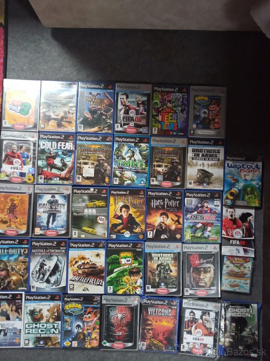 Predám Playstation 2 a rôzne hry - 2