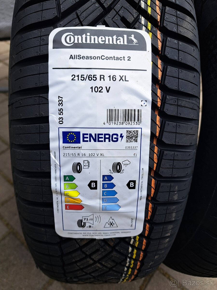 215/65 R16 celorocna letne pneu - 2