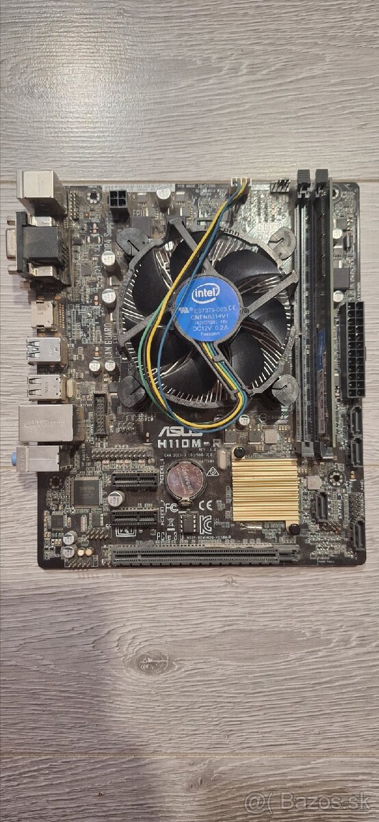 Základna doska + processor + 4gb ram ddr 4 - 2