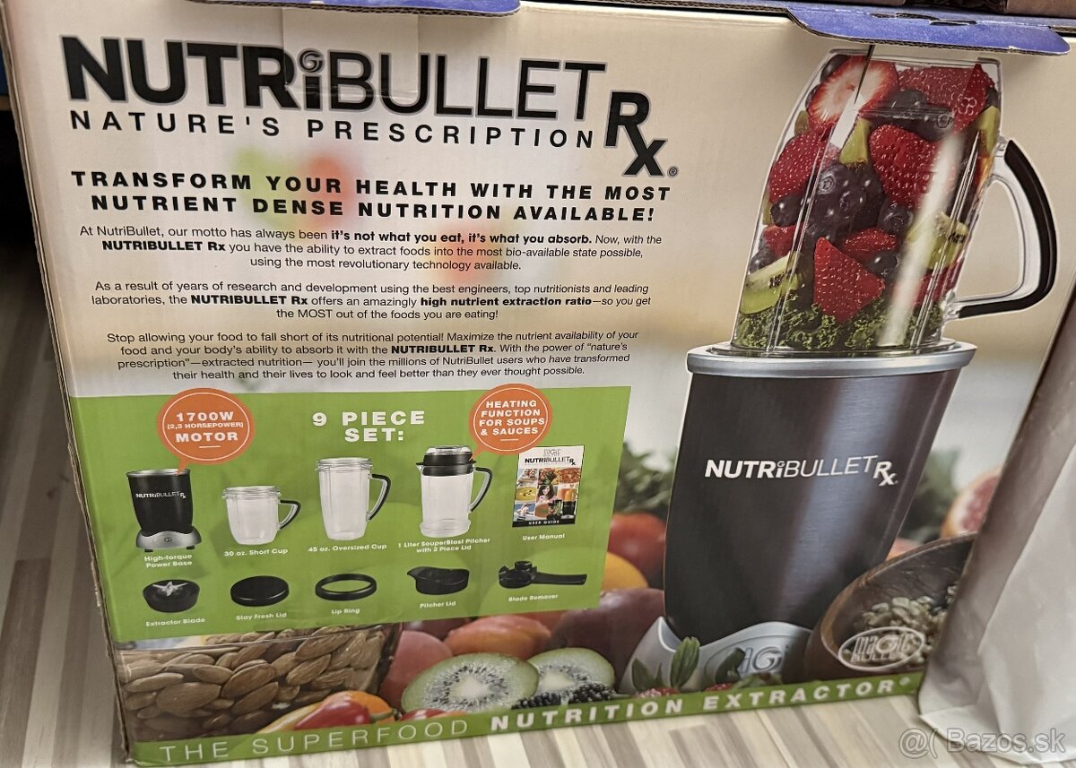 Nutribullet Rx 1700 - náhradné diely - 2