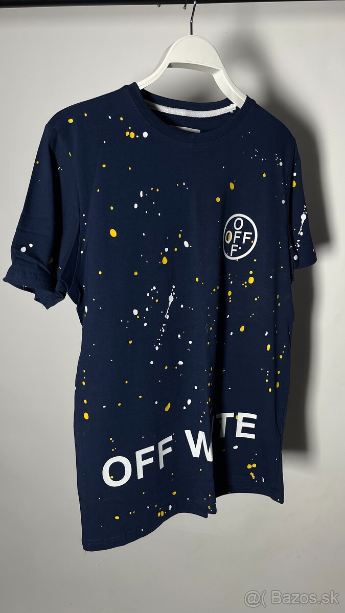 Off White Tee - Blue - 2