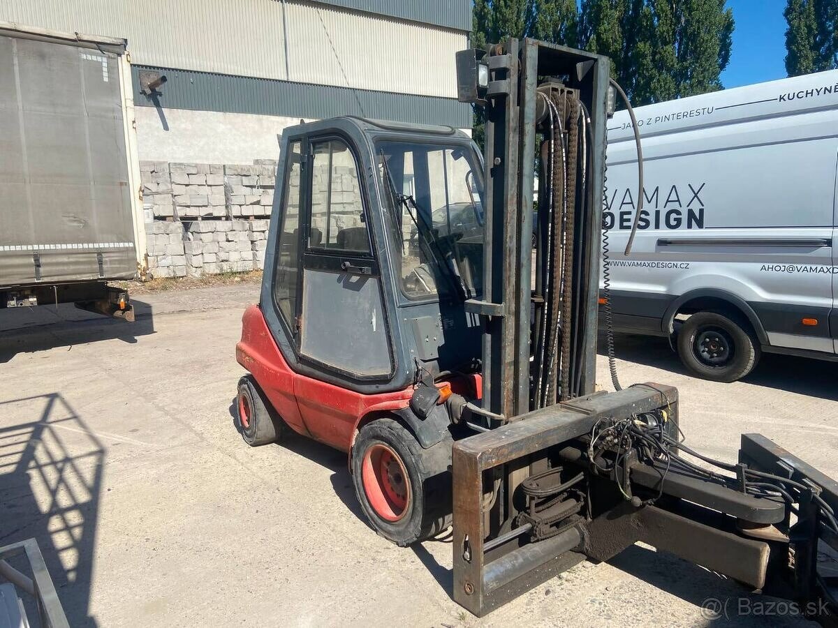 Linde H30T-03, vadná elektrika - 2