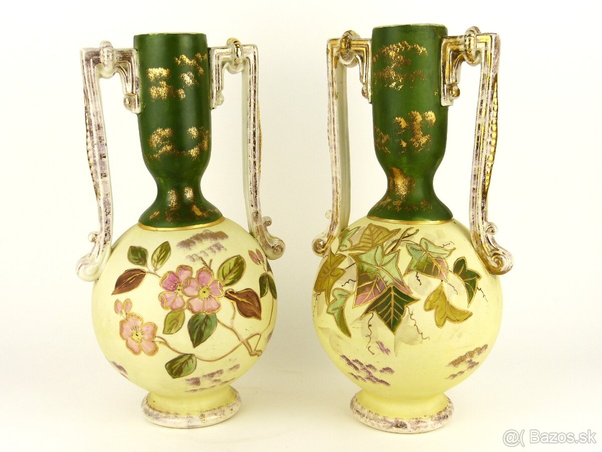 Starožitné Komodové Vázy - Amfory - 2