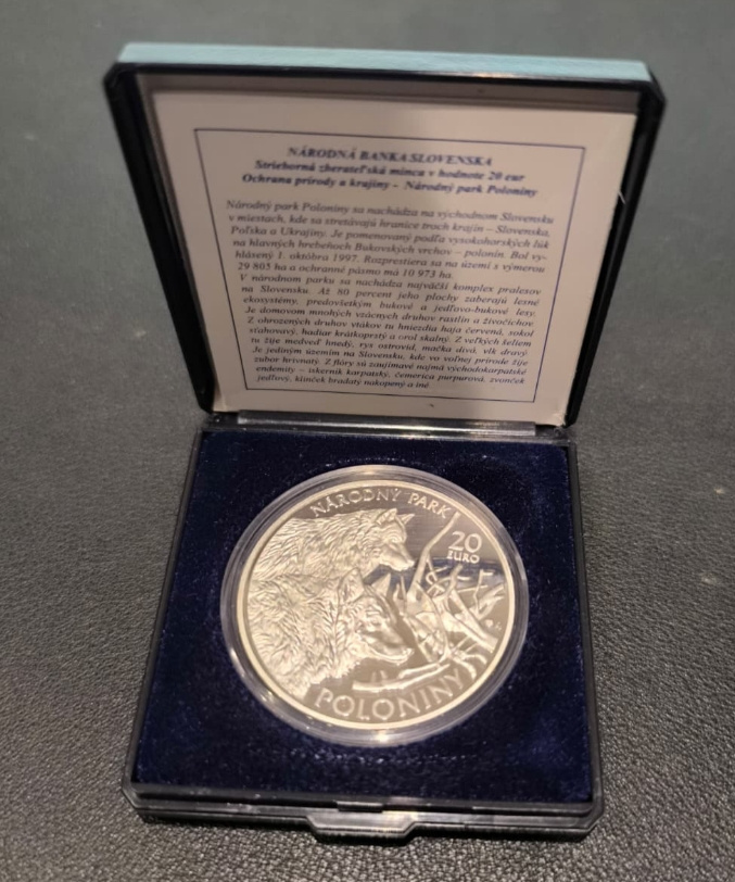 Pamätné 10 Euro a 20 Euro mince Slovensko - 2