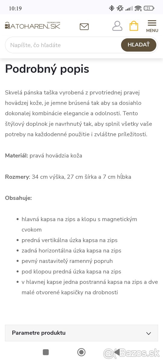 Kožená brašňa - 2