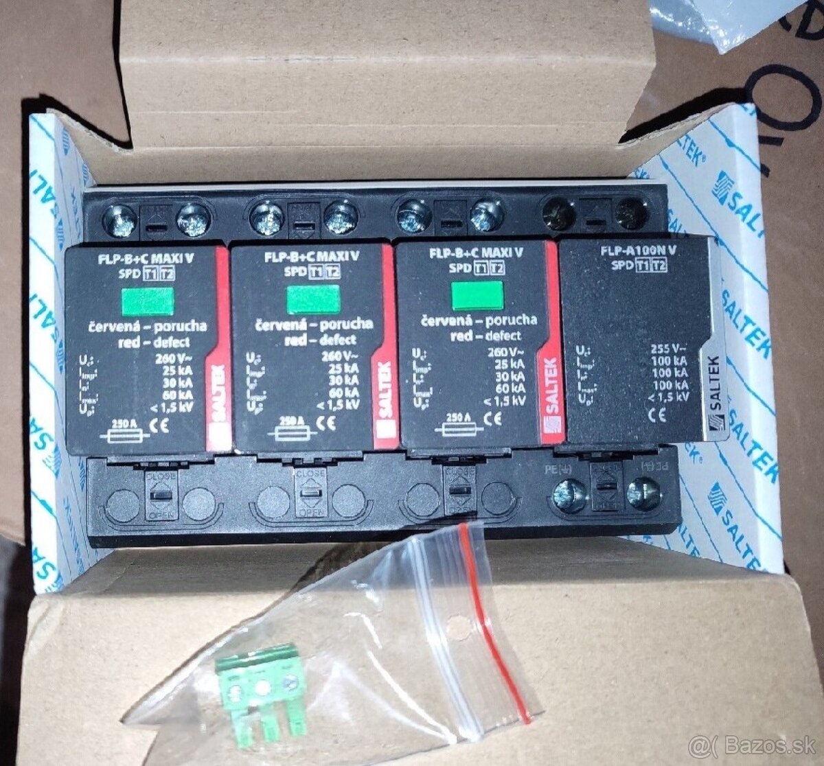 zvodič bleskových prúdov Saltek s diaľkovou sign. NEPOUŽITÝ - 2