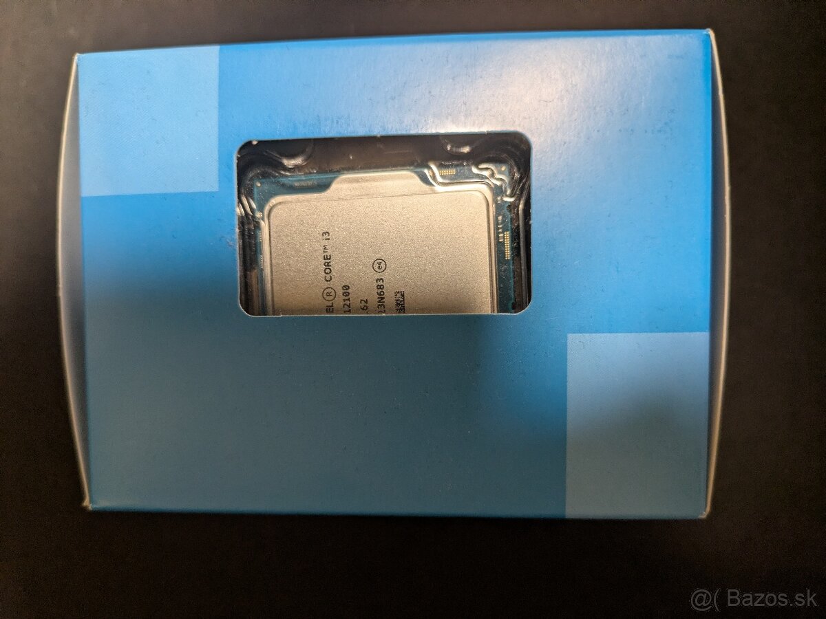 Intel core i3 12100 - nepoužitý - bez záruky - 2
