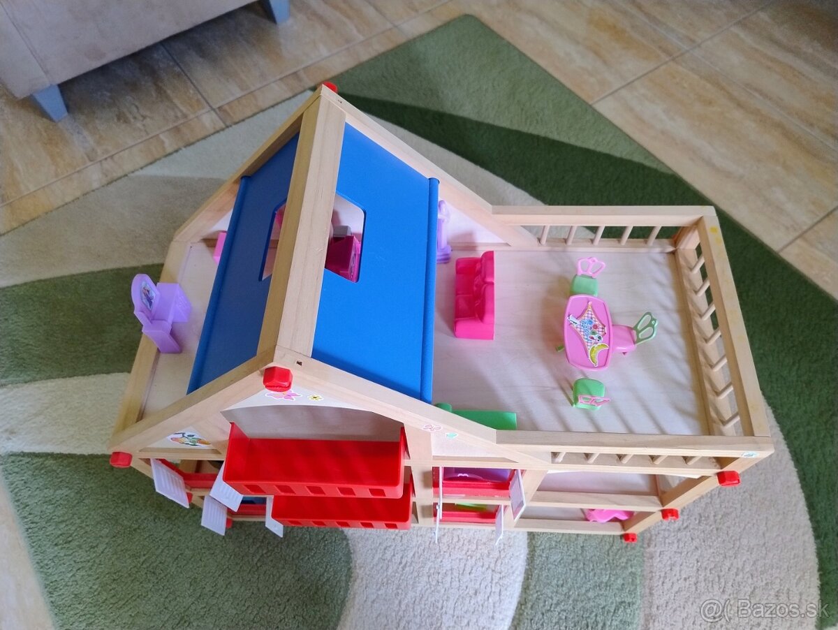 Drevenný domček pre bábiky Play Tive Junior - 2