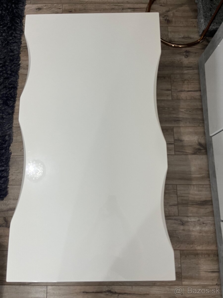 Konferenčný stolik biely - 2