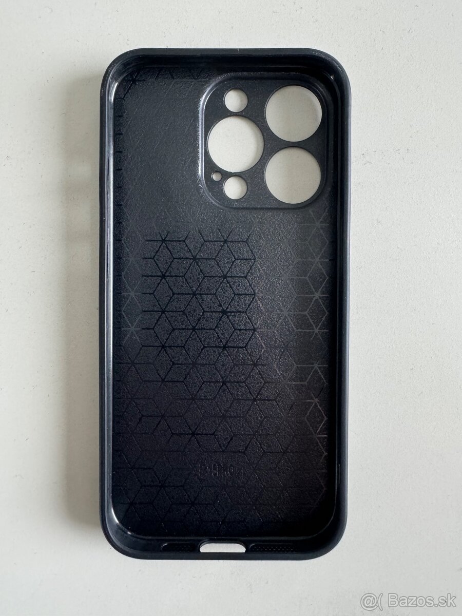 Kožený kryt na iPhone 15pro - 2