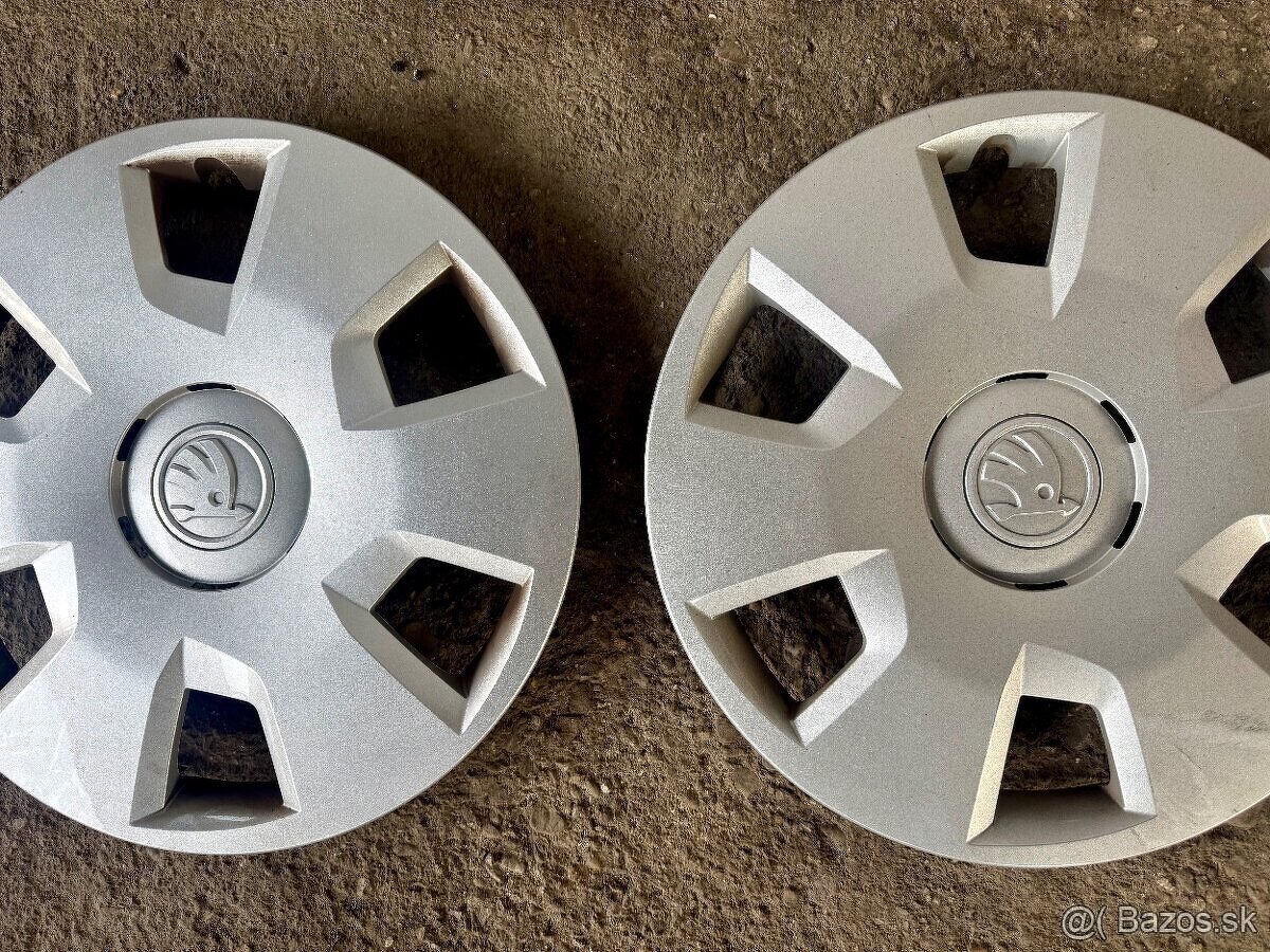 Puklice 15” Škoda originál - 2