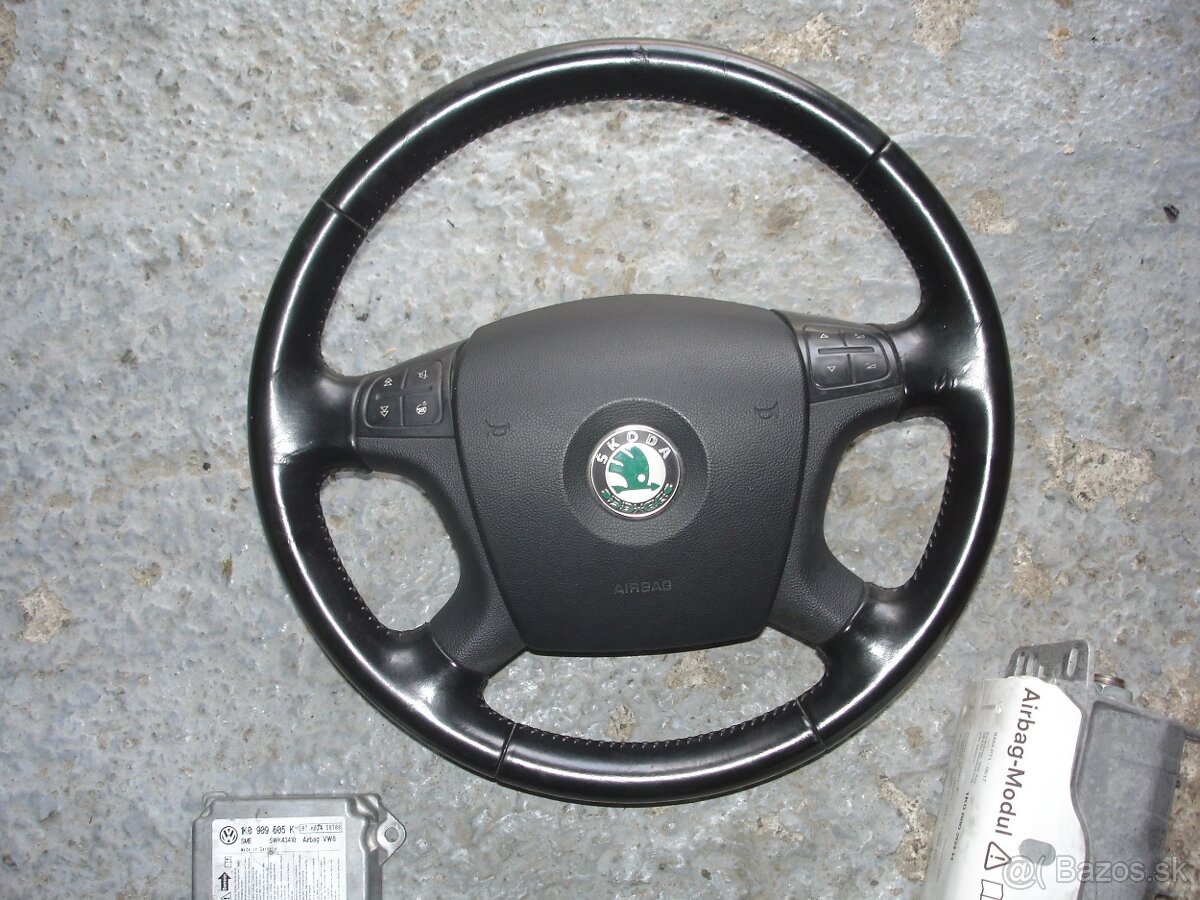 sklo, okno, aribag, interier, škoda octavia II - 2