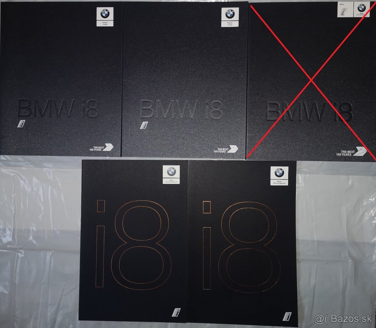 💙⚡Predám Katalógy BMW i8 i12 Coupe 🏁✨ - 2